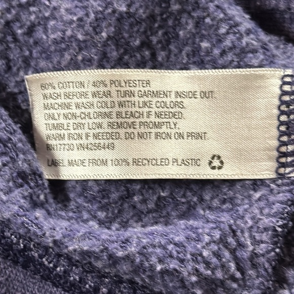 🔷CAT & JACK: BOY OR GIRL blue w/Paint splotches zip-up hooded jacket, M 8/10🔷 - Picture 6 of 6